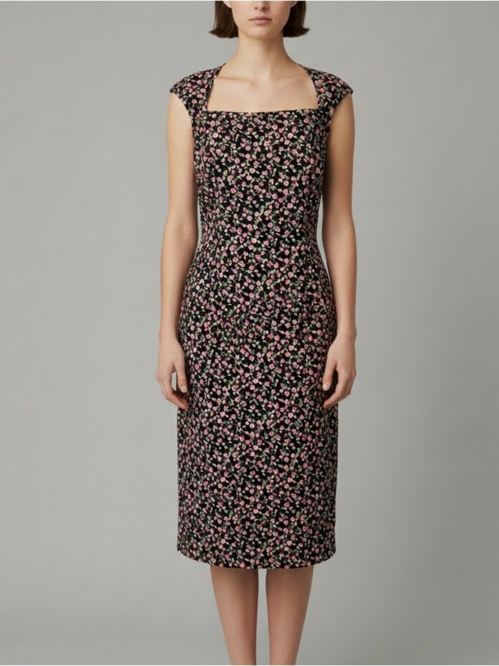 Vintage Maggy London Floral Dress